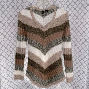 UltraFlirt Striped Sweater